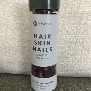 NEW - Hair Skin Nails Vitamin New Bottle Not opened